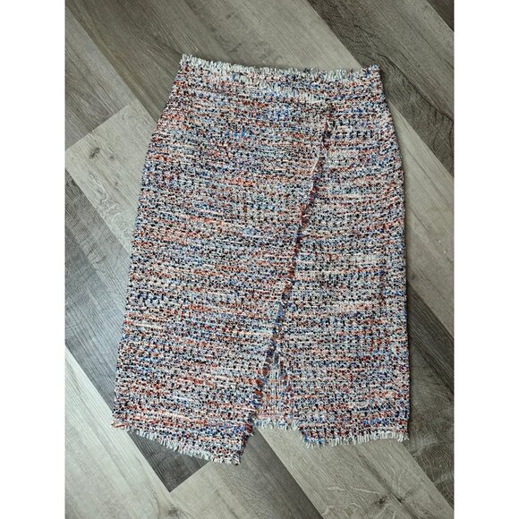 Festive Pencil Wrap Skirt Size 8 - Picture 1 of 7